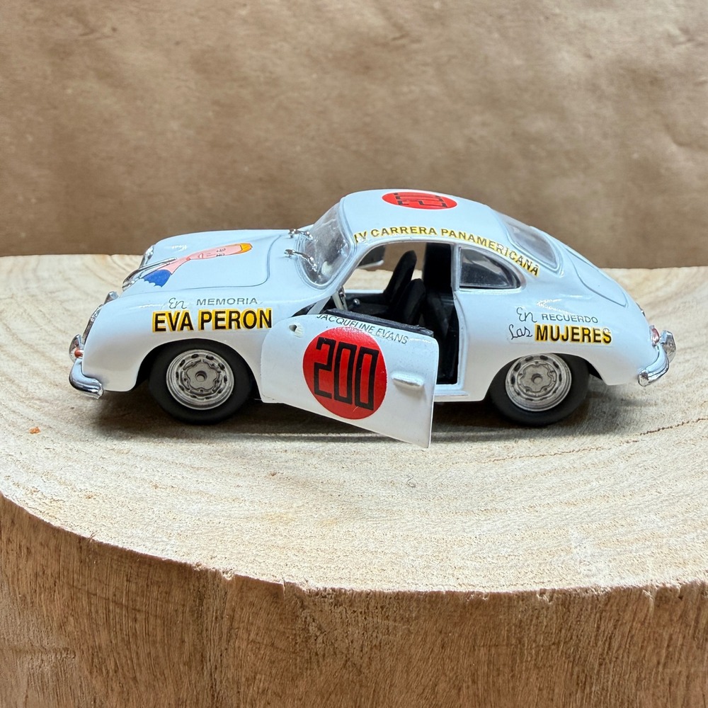 Detail Cars 1:43 Porsche 356 A Carrera Panamericana Evita Peron Art 227 White